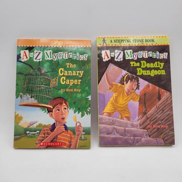 Calendar & A to Z Mysteries Huge Lot of 15 Chapter Books by Ron Roy - Picture 2 of 9